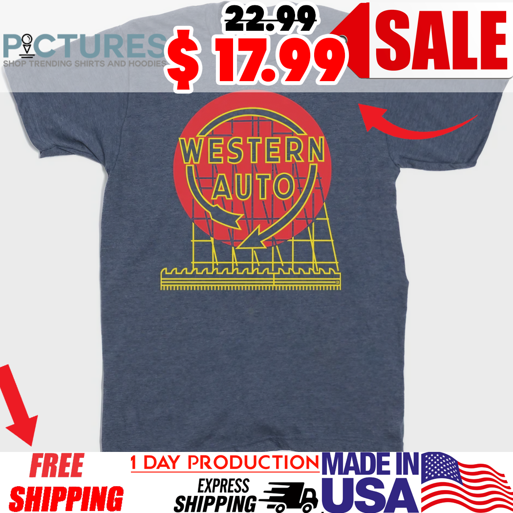 Western Auto Kansas City Sign Shirt