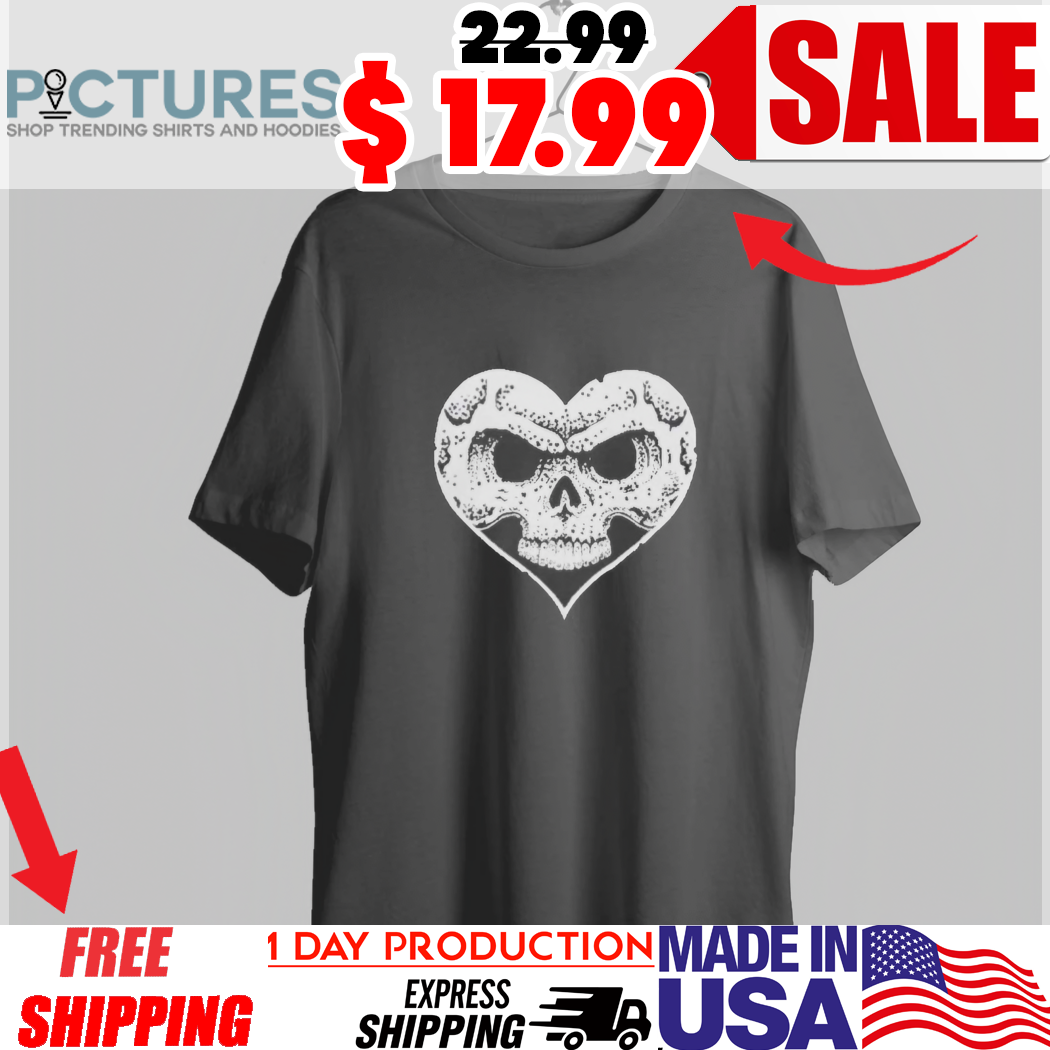 Barbed Wire Heartskull Shirt