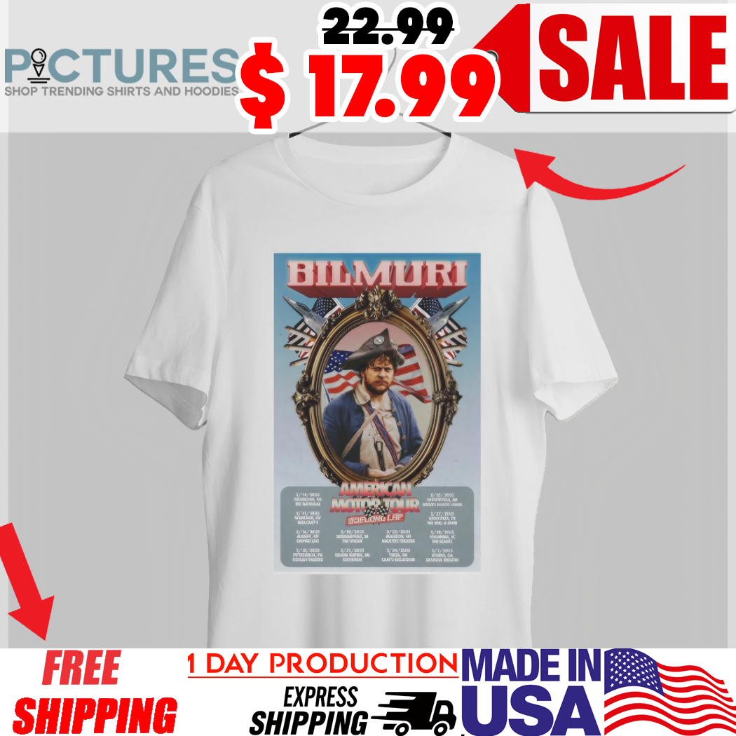 Bilmuri American Motor Second Lap Tour 2025 Shirt