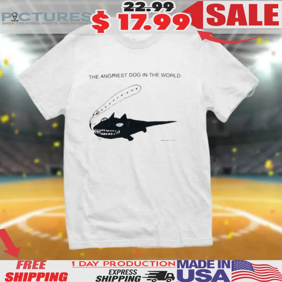 2001 David Lynch The Angriest Dog In The World Shirt