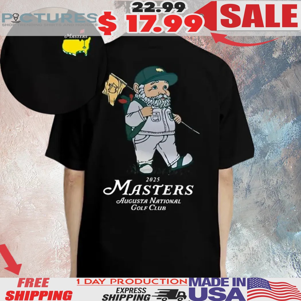 2025 Masters Augusta National Golf Champions Caddie Gnome Shirt 2025 Masters Augusta National Golf Champions Caddie Gnome Shirt