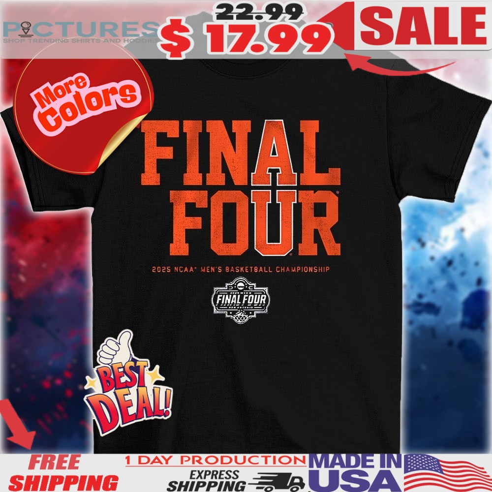 AU Final Fours Auburn Tigers 2025 NCAA Men’s Basketball Championship logo shirt