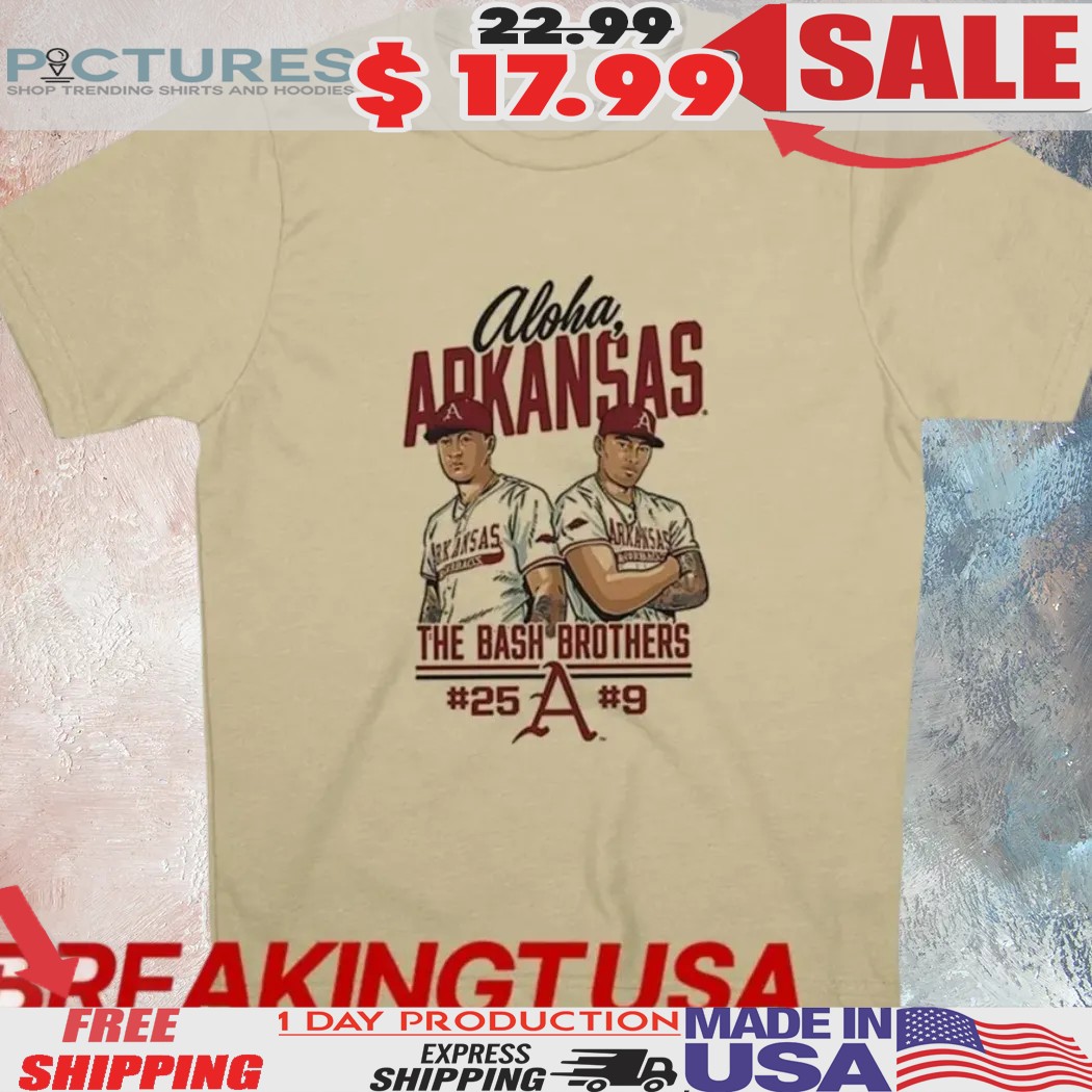 Aloha Arkansas Malachi Singleton And Luke Hasz The Bash Brothers Shirt