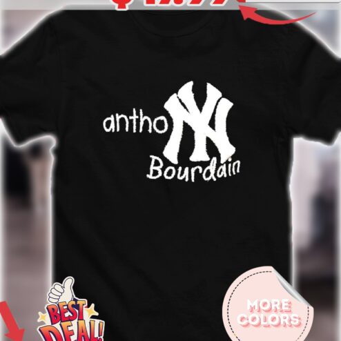 Anthony Bourdain New York Yankees Shirt