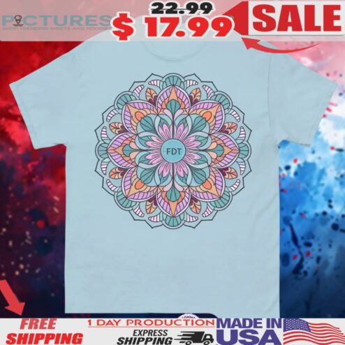 Anti Fascist Fdt Mandala Shirt
