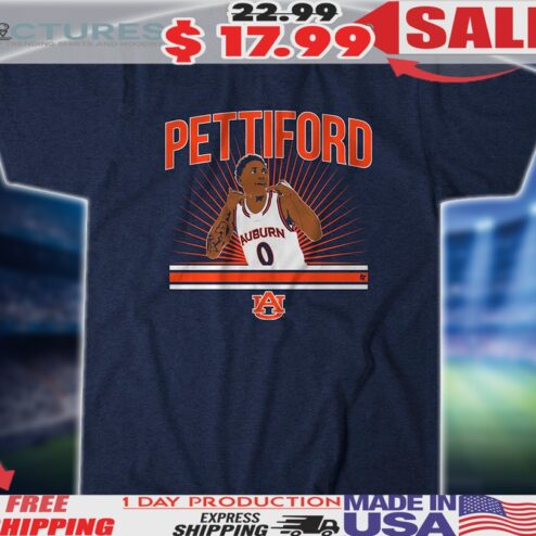Auburn Tigers Basketball Tahaad Pettiford Call Sign Shirt