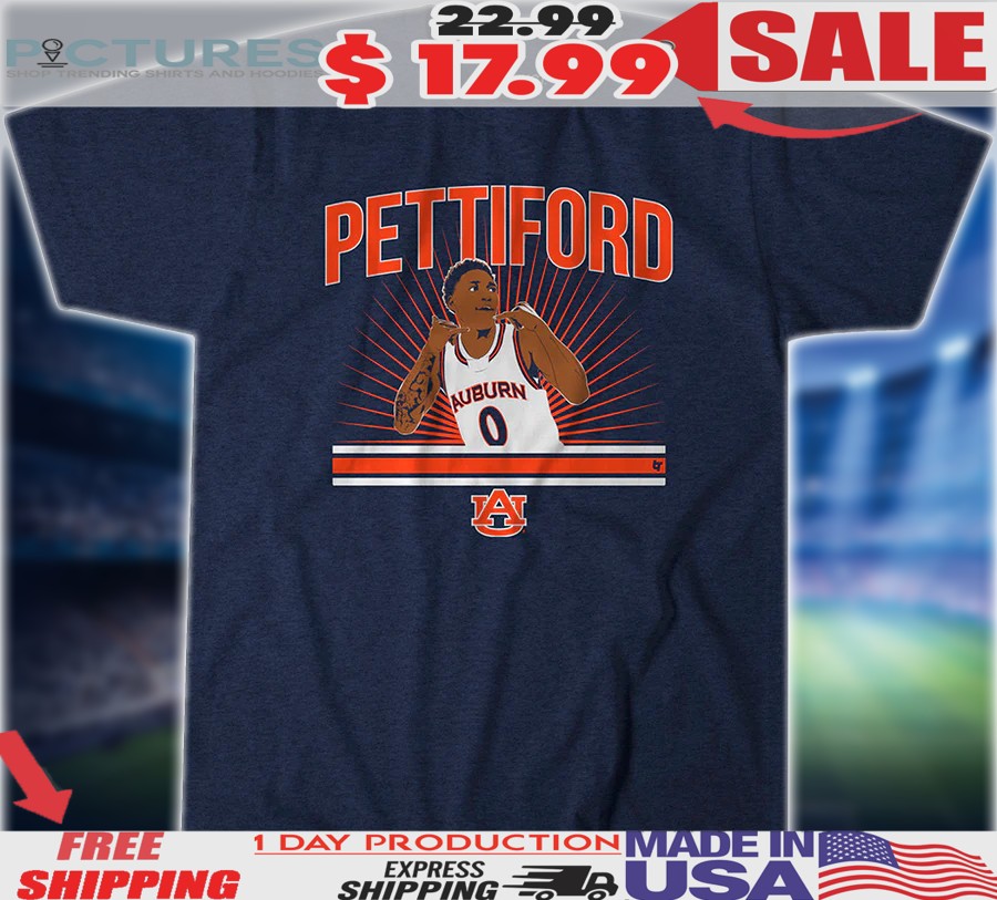 Auburn Tigers Basketball Tahaad Pettiford Call Sign Shirt