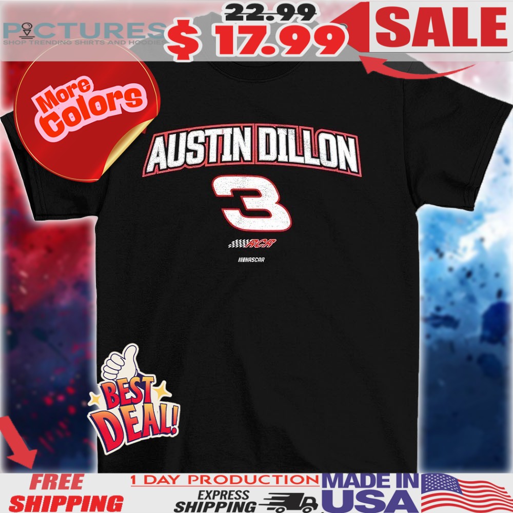 Austin Dillon no 3 Nascar retro shirt