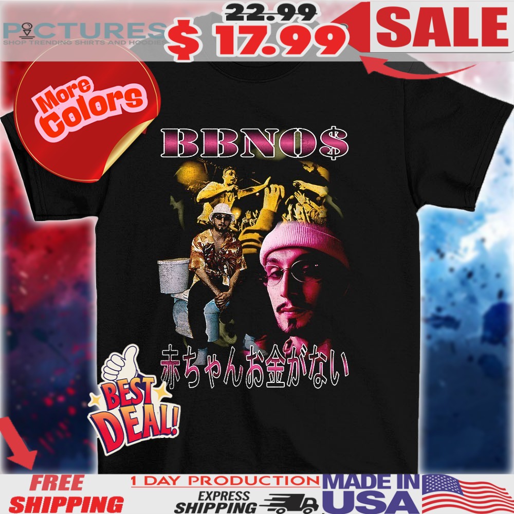 BBNO$ rapper star vintage shirt