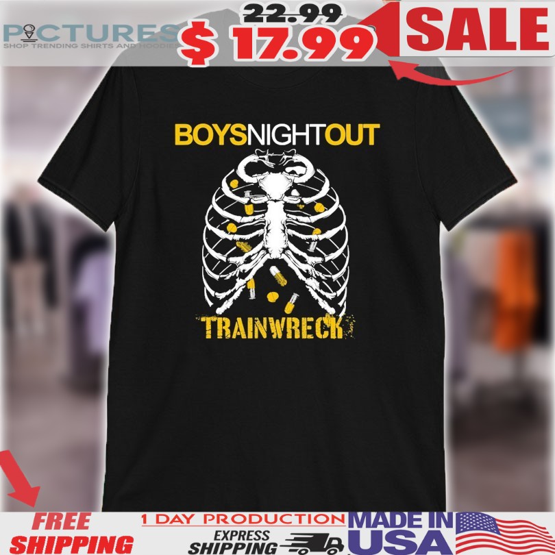 Boys Night Out Trainwreck Rib Cage Shirt