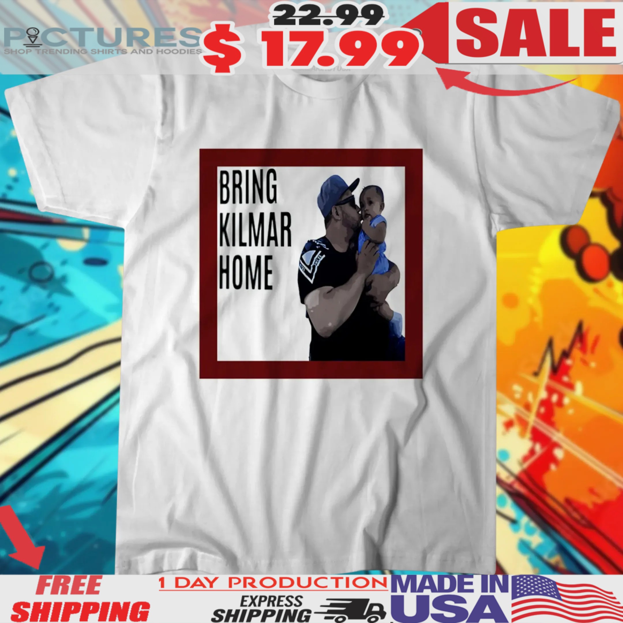 Bring Kilmar Abrego Garcia Home El Salvador Shirt