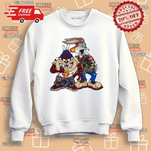 Bugs Bunny and Taz 1993 Graphic Shirt