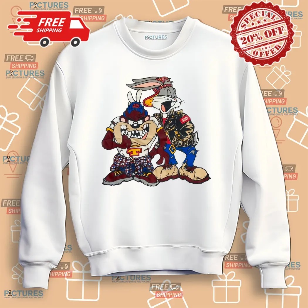 Bugs Bunny and Taz 1993 Graphic Shirt