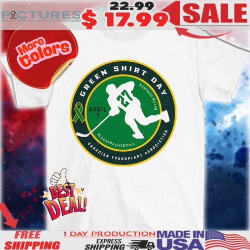 Canadian transplant association humboldt strong Logan Boulet Effect awareness shirt