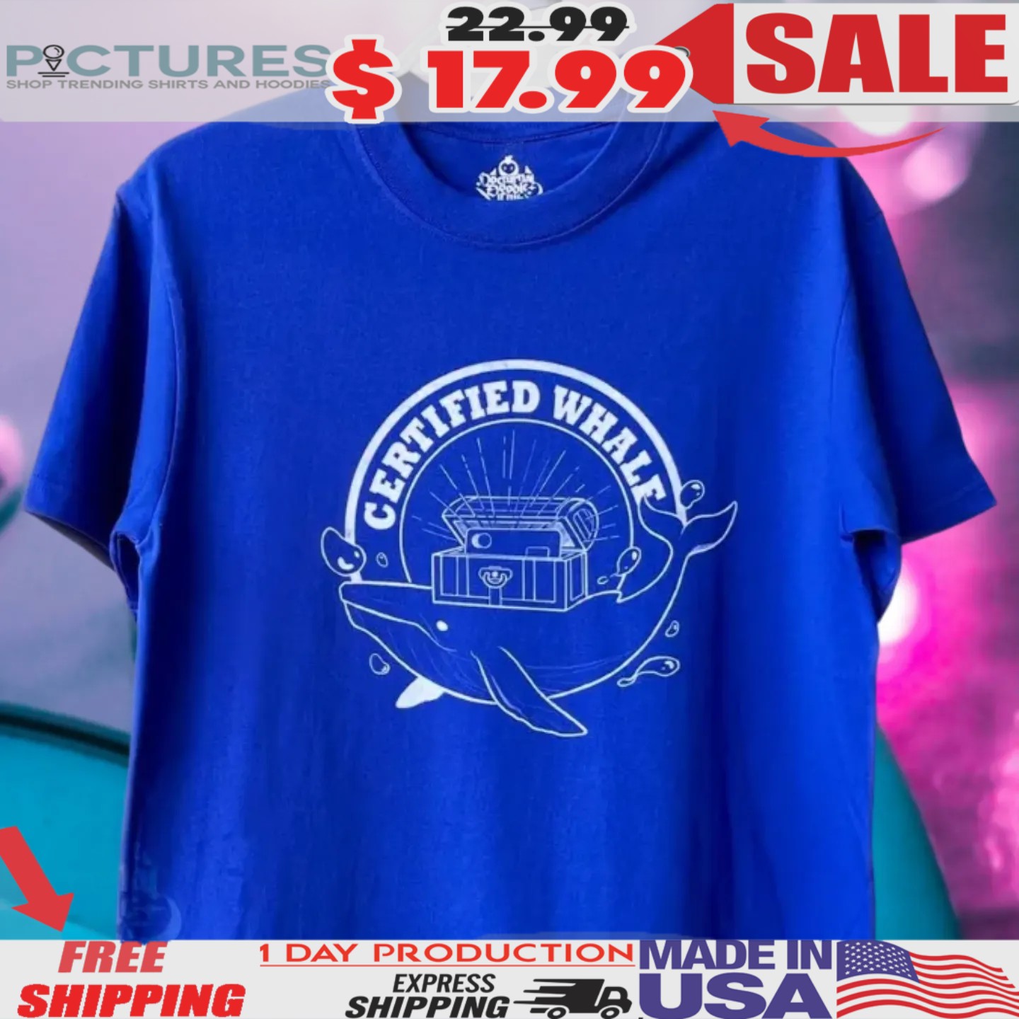 Certified Gacha Whale Shirt