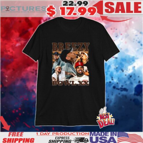 Chris Brown Breezy Bowl XX Tour 2025 Vintage Bootleg Shirt