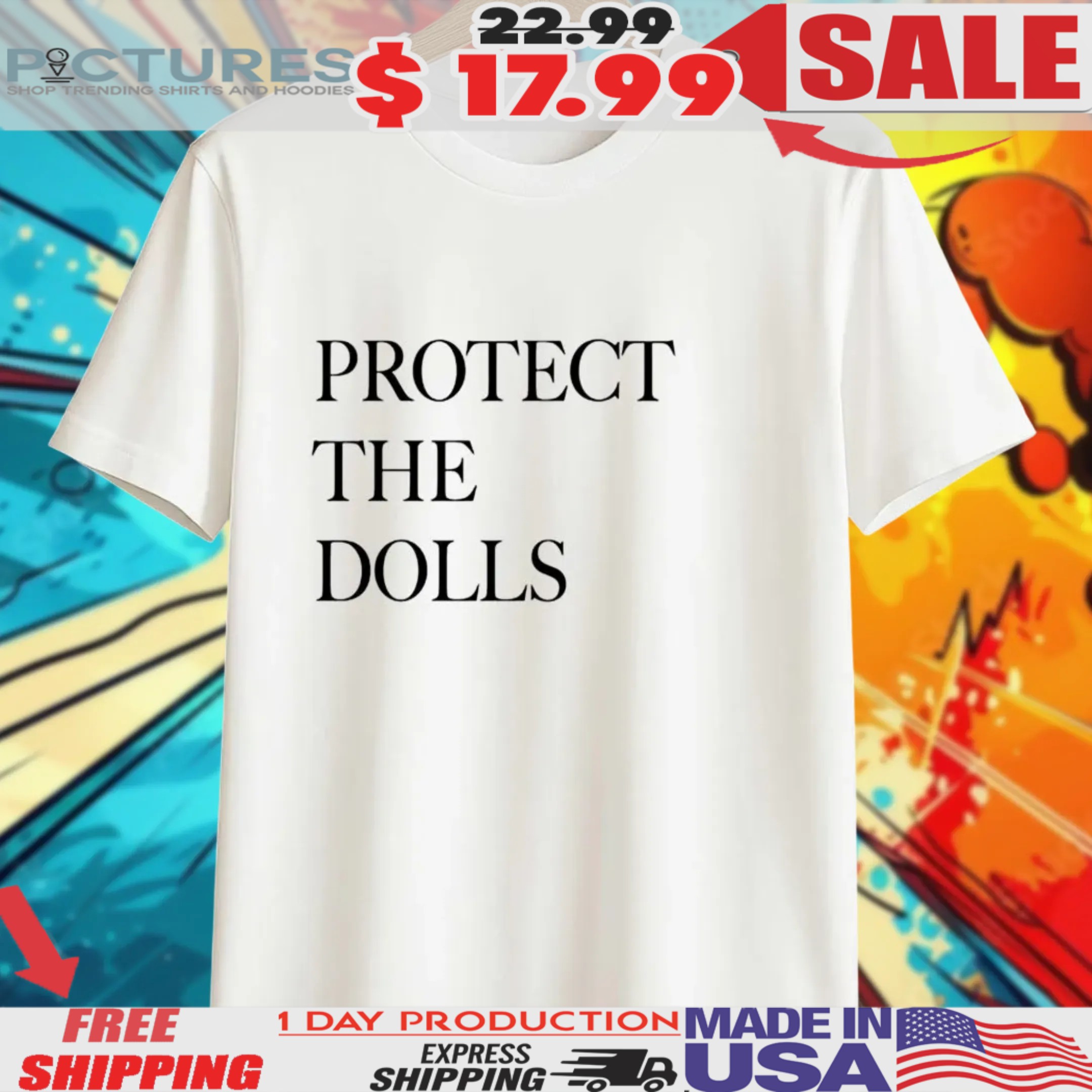 Conner Ives Wearing Protect The Dolls Shirt