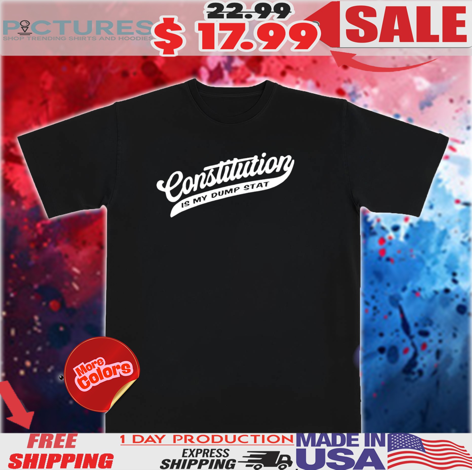 Constitution Is My Dump Stat Shirt