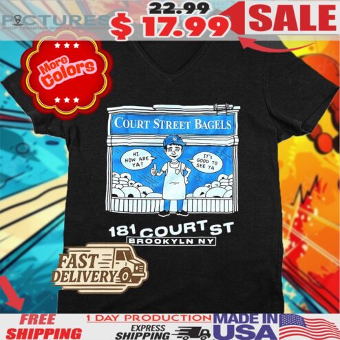 Court Street Bagels 181 Court St Brooklyn Ny Shirt