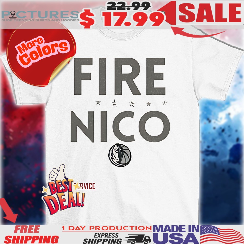 Dallas Mavericks Fire Nico Shirt Dallas Mavericks Fire Nico Shirt