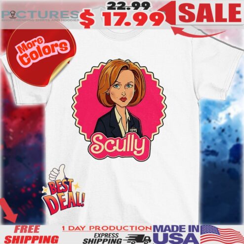 Dana Scully The X-Files X Barbie skeptical scully shirt
