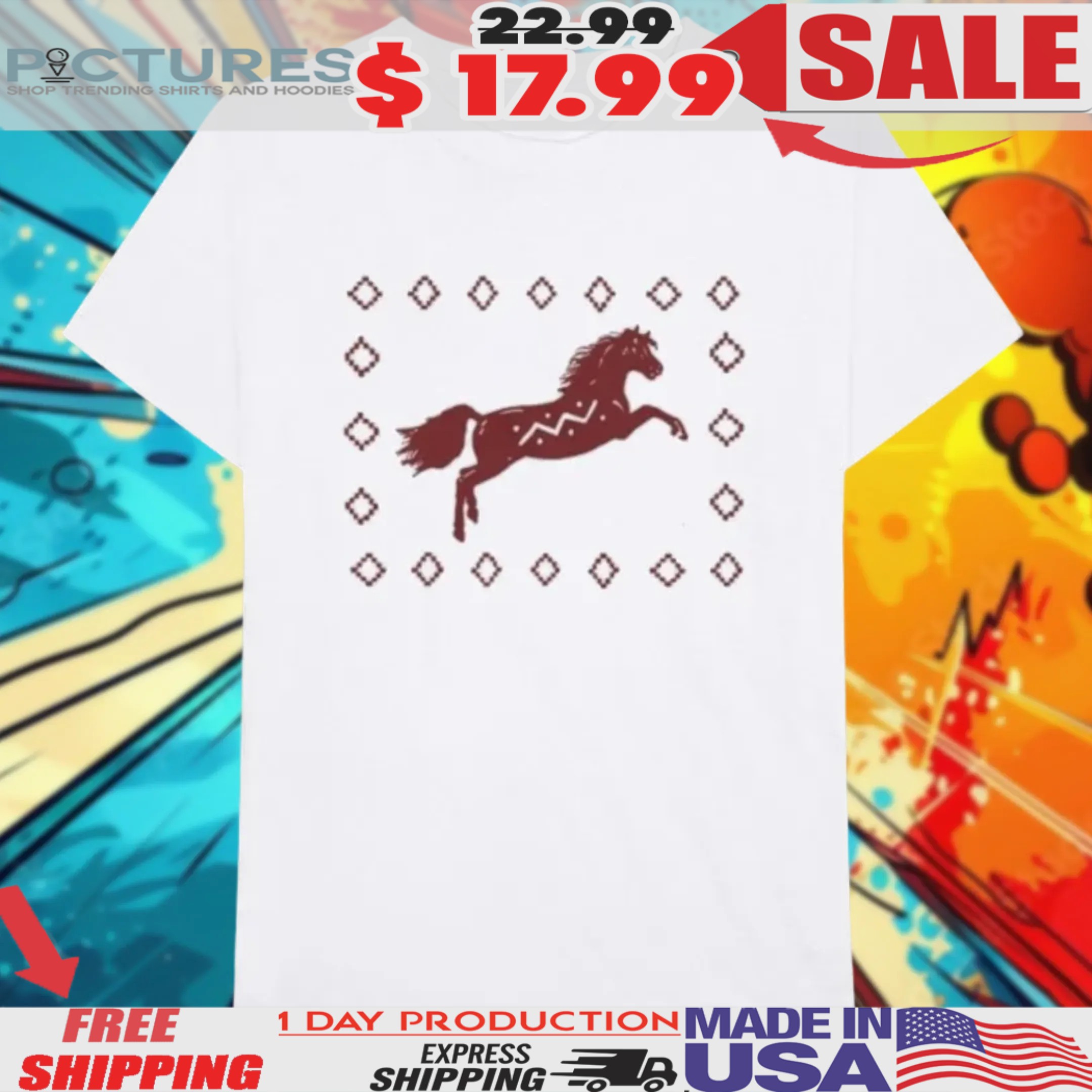 Dark Winds Horse Shirt