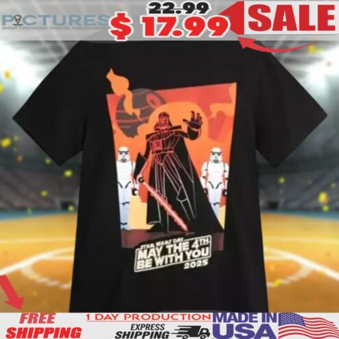 Darth Vader Star Wars Day 2025 May the 4th Be with You Shirt