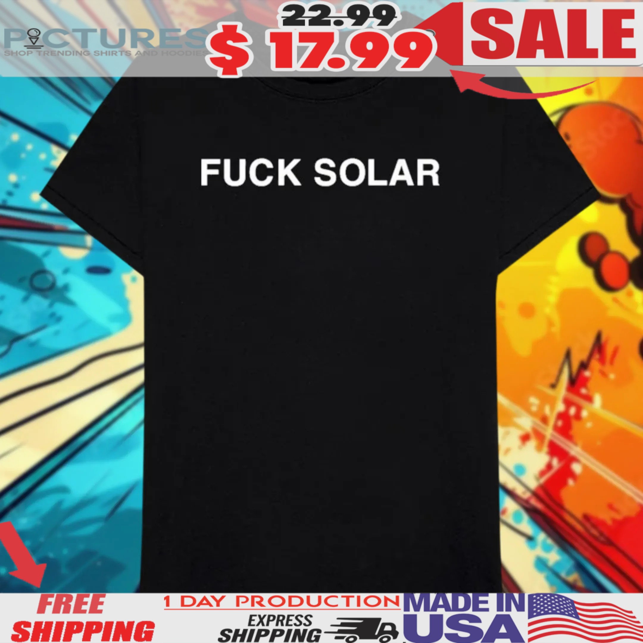 Dave Blunts Fuck Solar Shirt