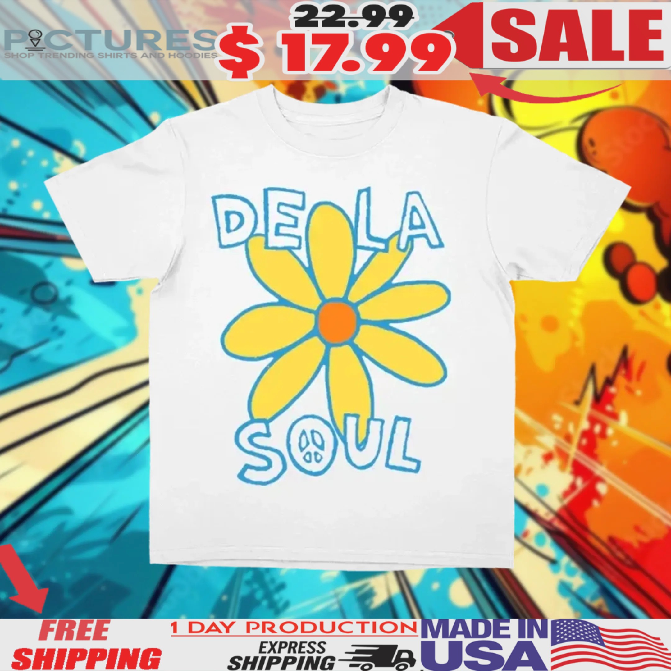 De La Soul Daisy Shirt