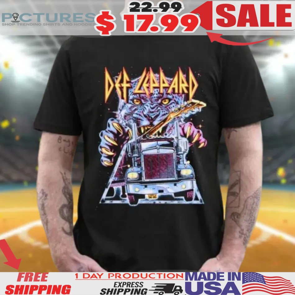 Def Leppard On Through The Night Anniversary 2025 Shirt