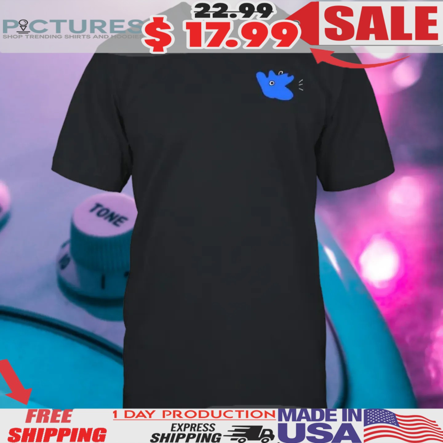 Don't Tell The Dog Illustrated Shirt