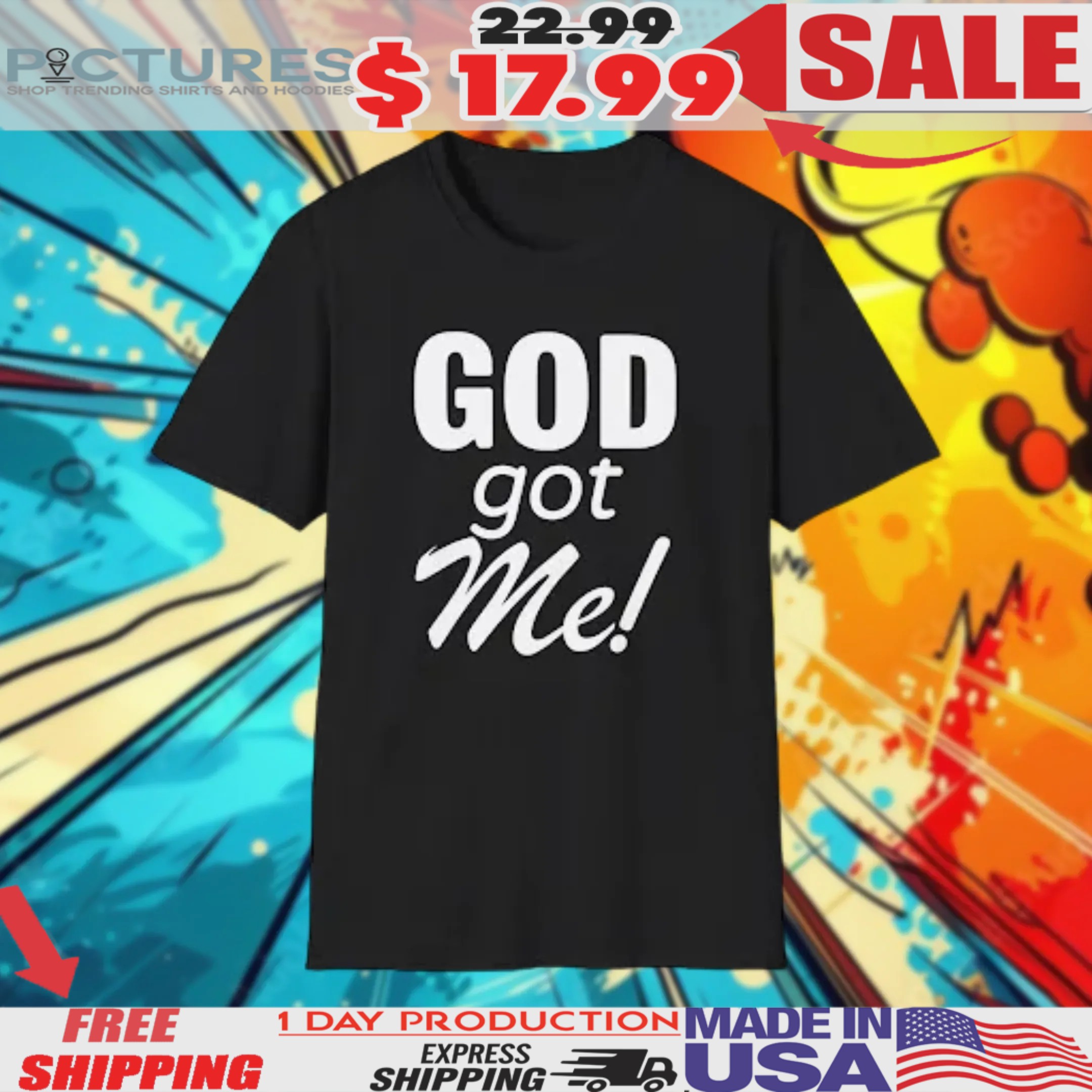 Doordash Driver God Got Me Shirt Doordash Driver God Got Me Shirt