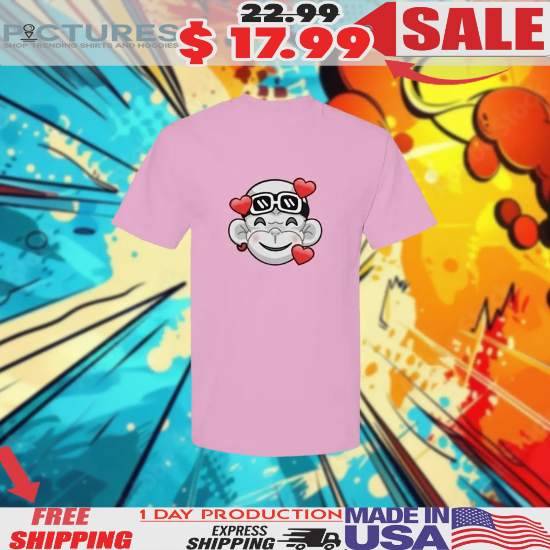 Emoji In Love Shirt