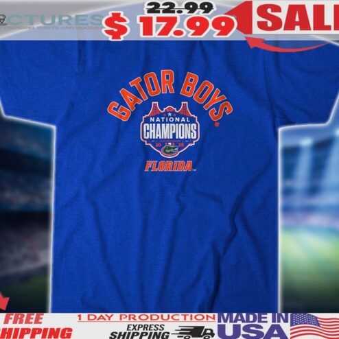 Florida Basketball Gator Boys National Champions 2025 Shirt