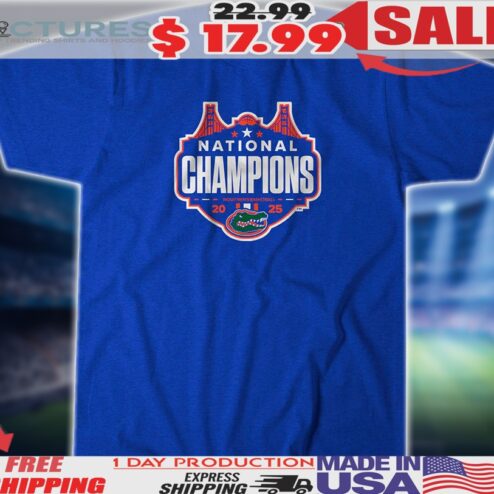 Florida Gators Basketball 2025 NCAA Champions Logo Shirt
