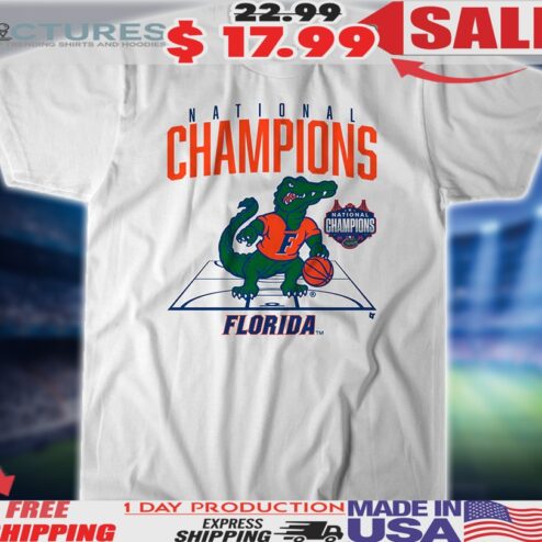 Florida Gators Basketball 2025 NCAA Champions Mascot Shirt