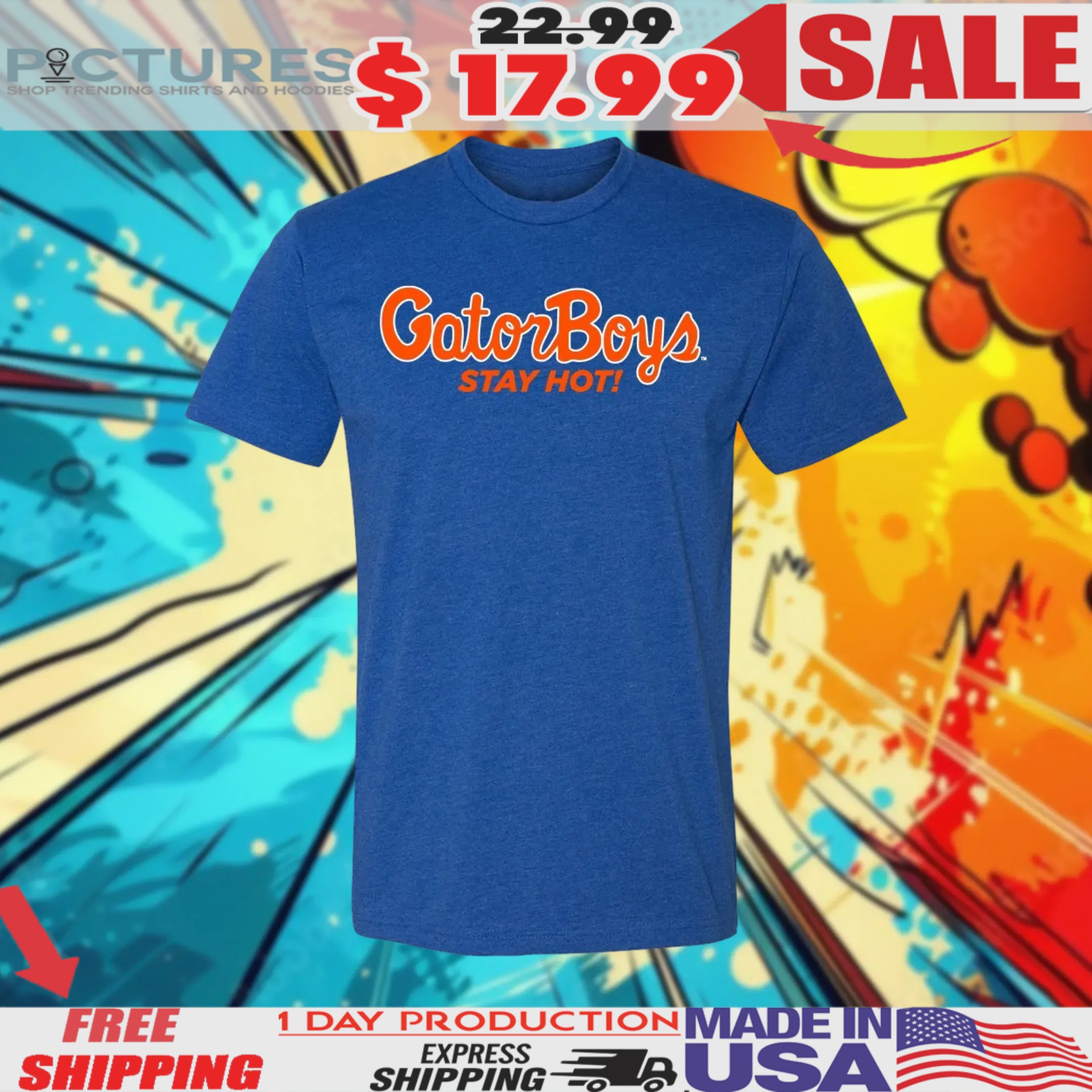 Florida Gators Basketball GatorBoys Stay Hot Shirt