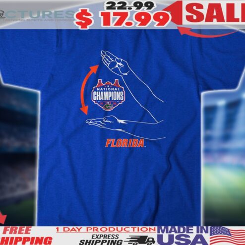 Florida Gators Basketball National Champions Gator Chomp Shirt