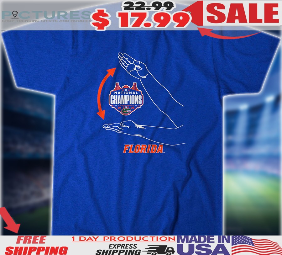 Florida Gators Basketball National Champions Gator Chomp Shirt