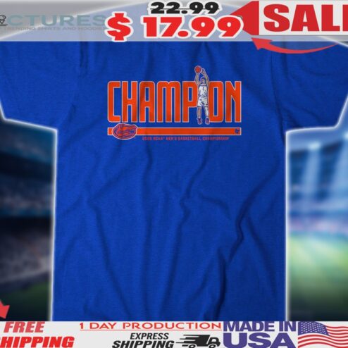 Florida Gators Basketball Walter Clayton Jr. Champion Shirt