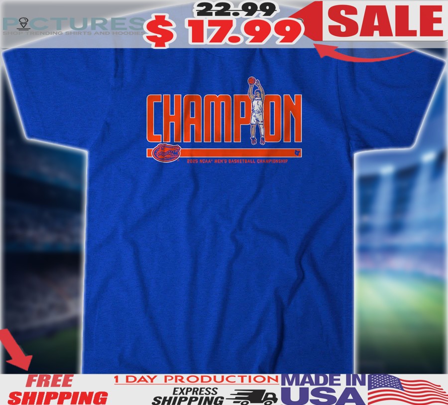 Florida Gators Basketball Walter Clayton Jr. Champion Shirt