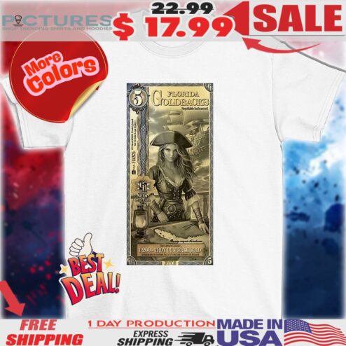 Florida Goldbacks negotiable instrument shirt