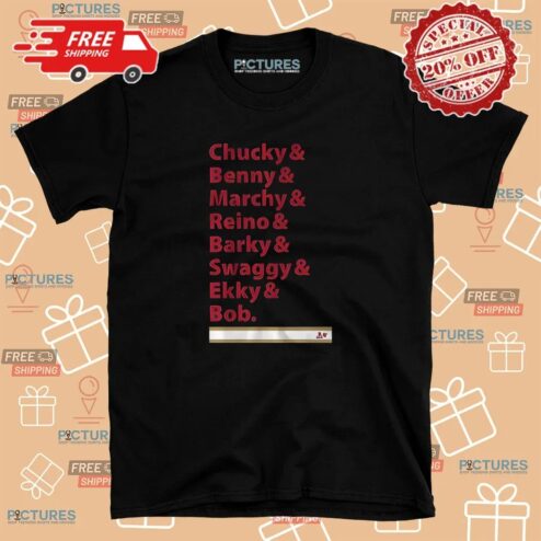 Florida Panthers Hockey Players Chucky Benny Marchy Reino Barky Swaggy Ekky Bob Shirt