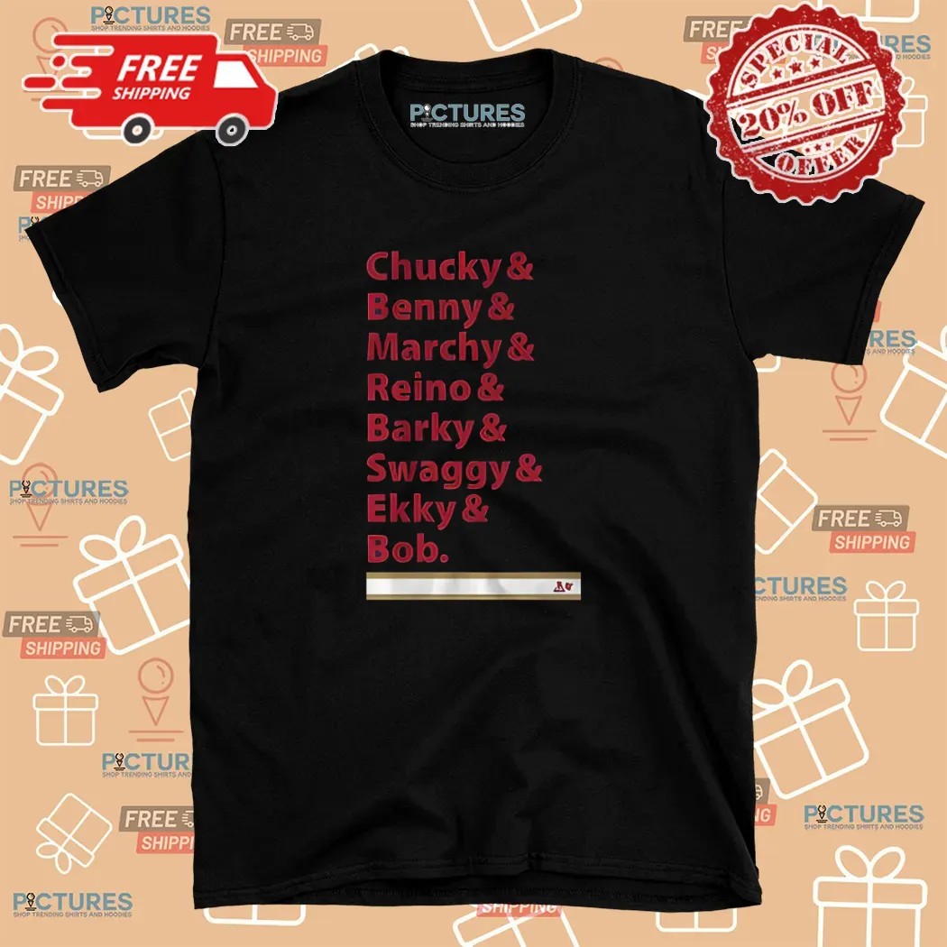 Florida Panthers Hockey Players Chucky Benny Marchy Reino Barky Swaggy Ekky Bob Shirt