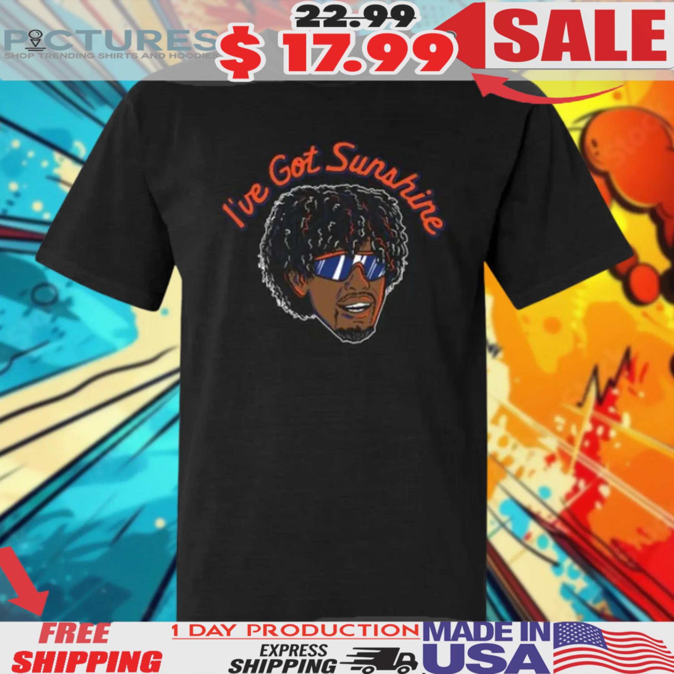 Francisco Lindor I've Got Sunshine Shirt