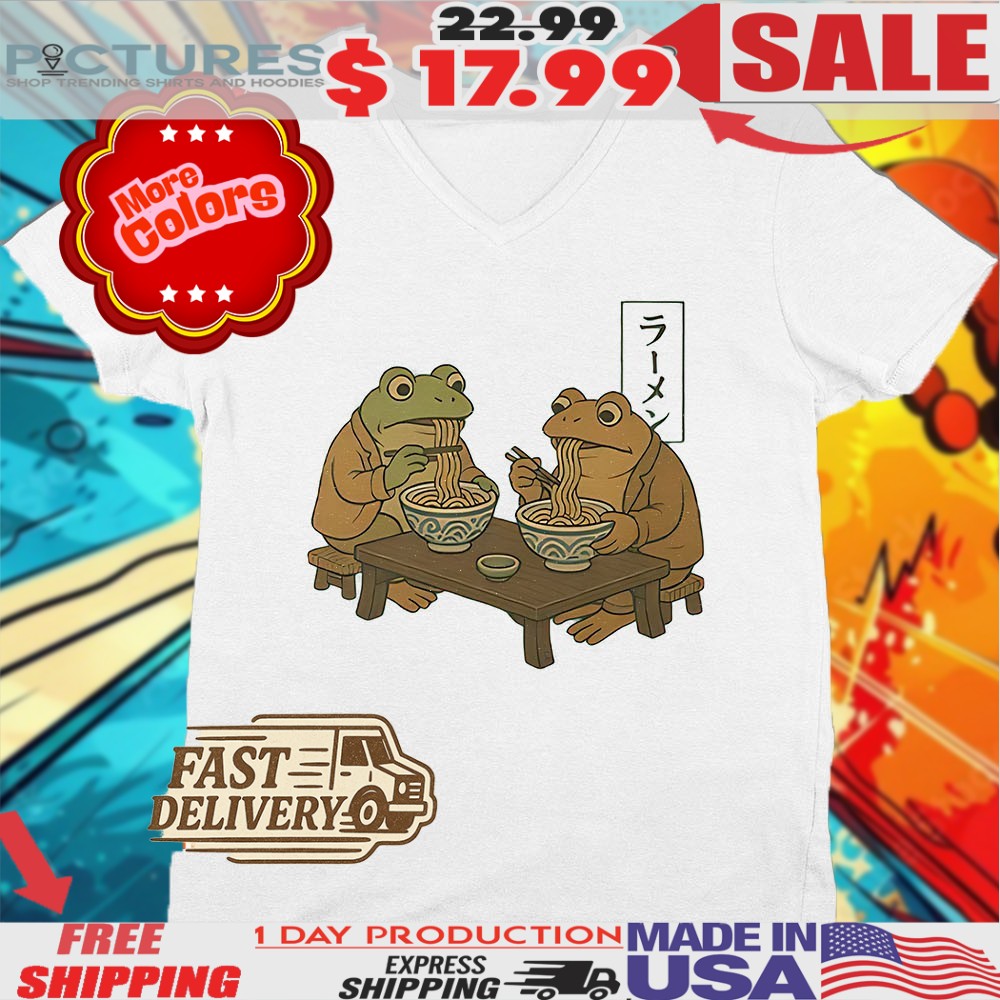 Frog And Toad Ramen Shirt
