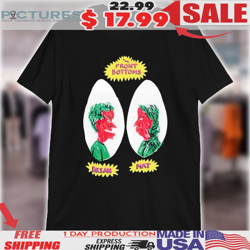 Front Bottoms Brian Mat Cartoon Shirt