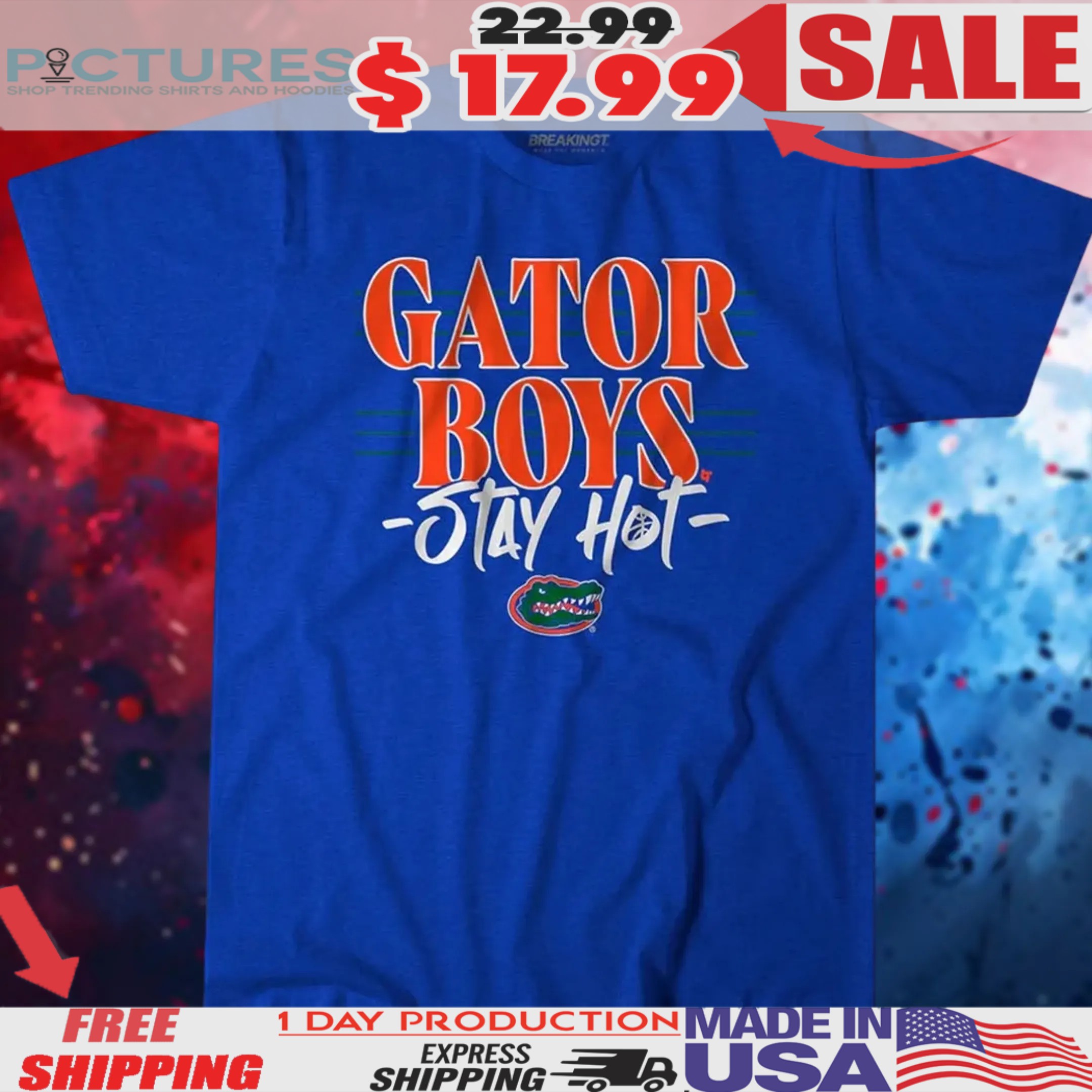 Gator Boys Stay Hot National Championship 2025 Shirt
