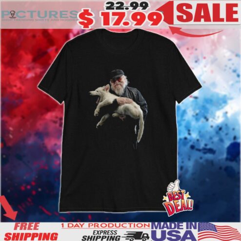George Martin Holds The First Wolf Born In 10000 Years Shirt