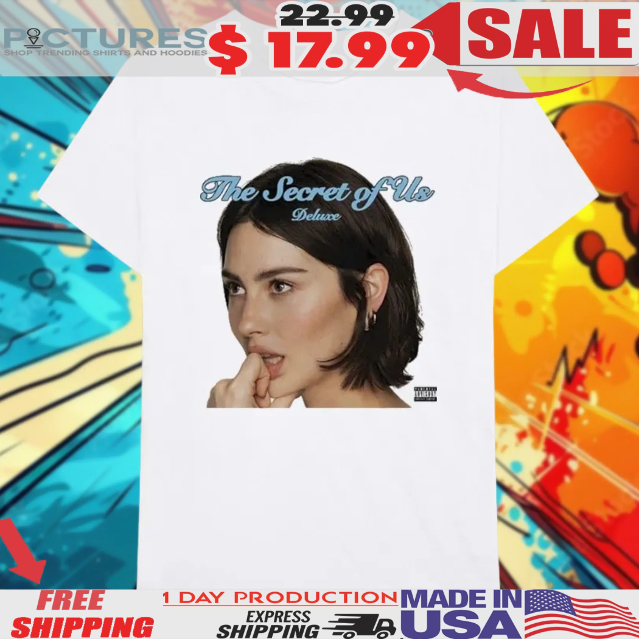 Gracie Abrams The Secret Of Us Tour 2025 Deluxe That’s So True Shirt